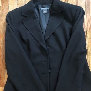 Black Ann Taylor Pant Suit